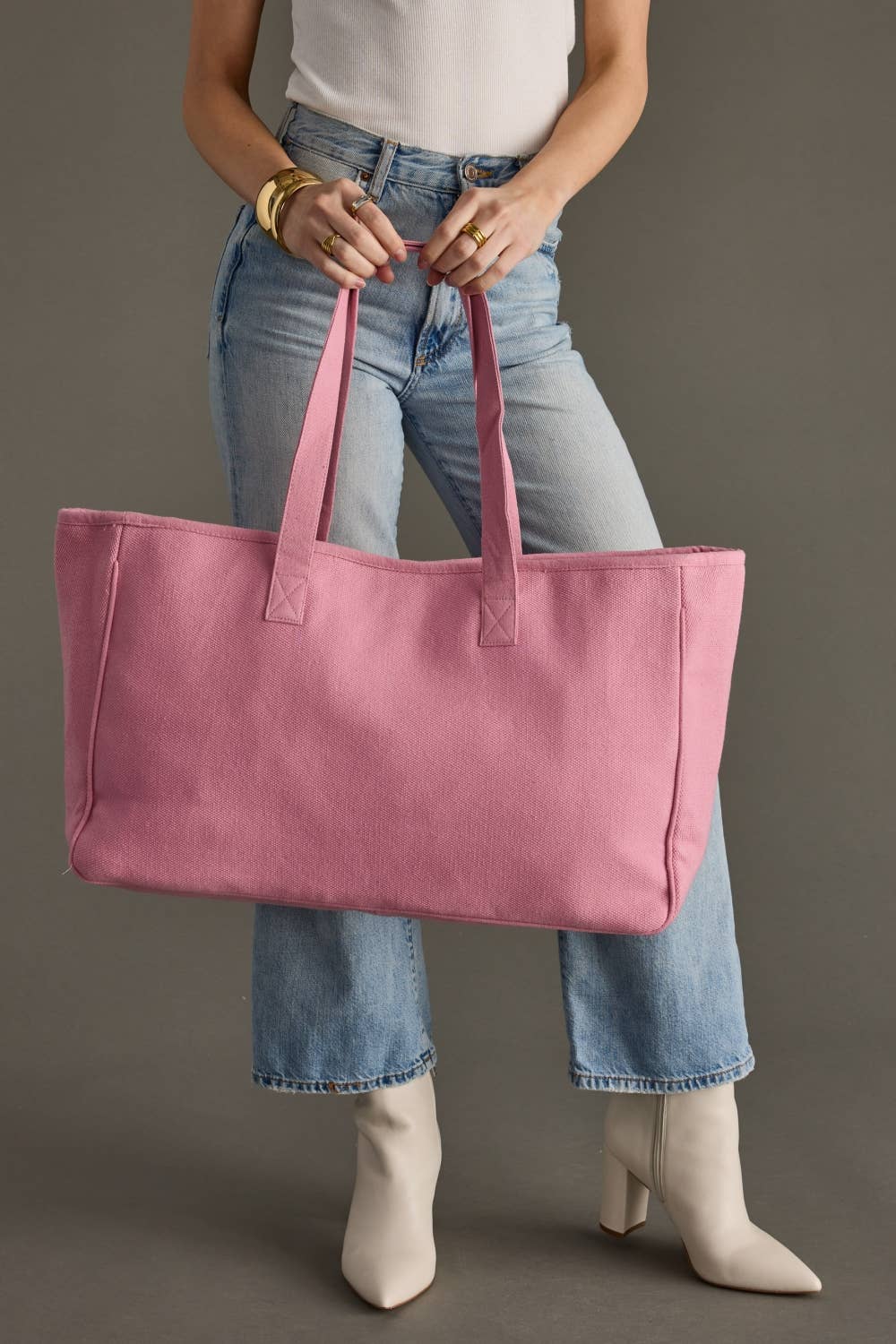 Pink & Orange 'Tis The Season Tote