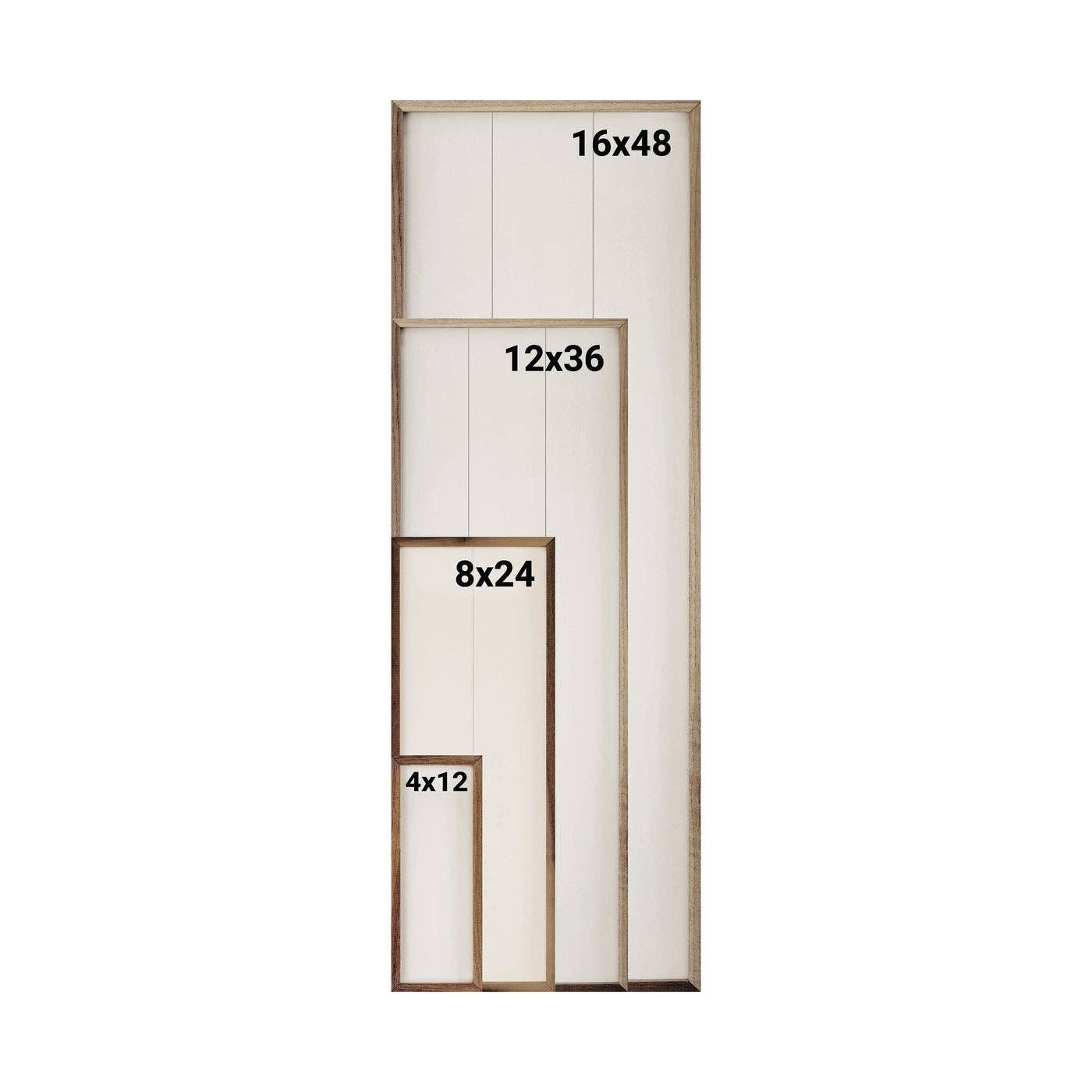 Personalized Zip City State Vertical Artwork