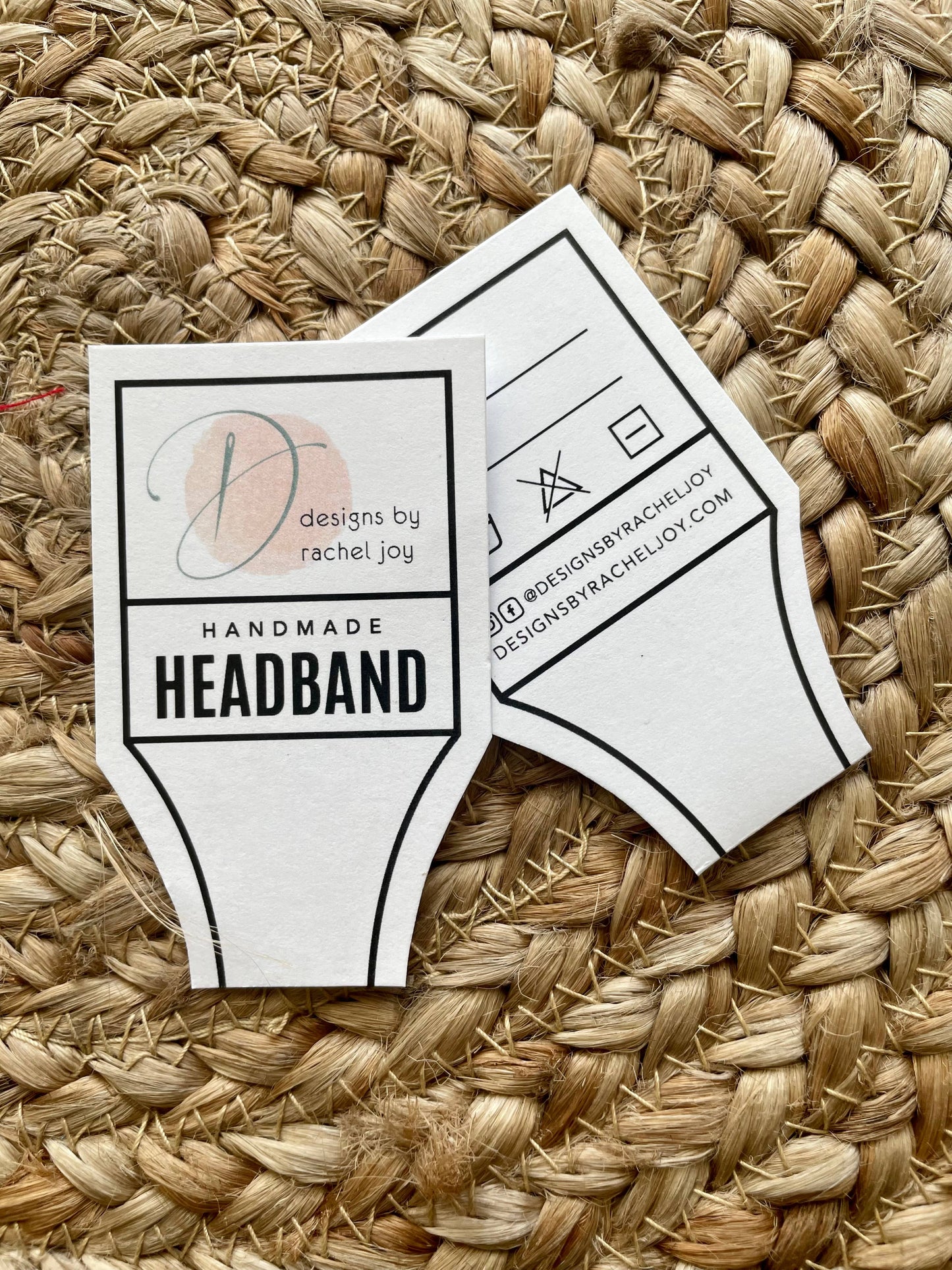 White Wildflower Knit Twist Headband