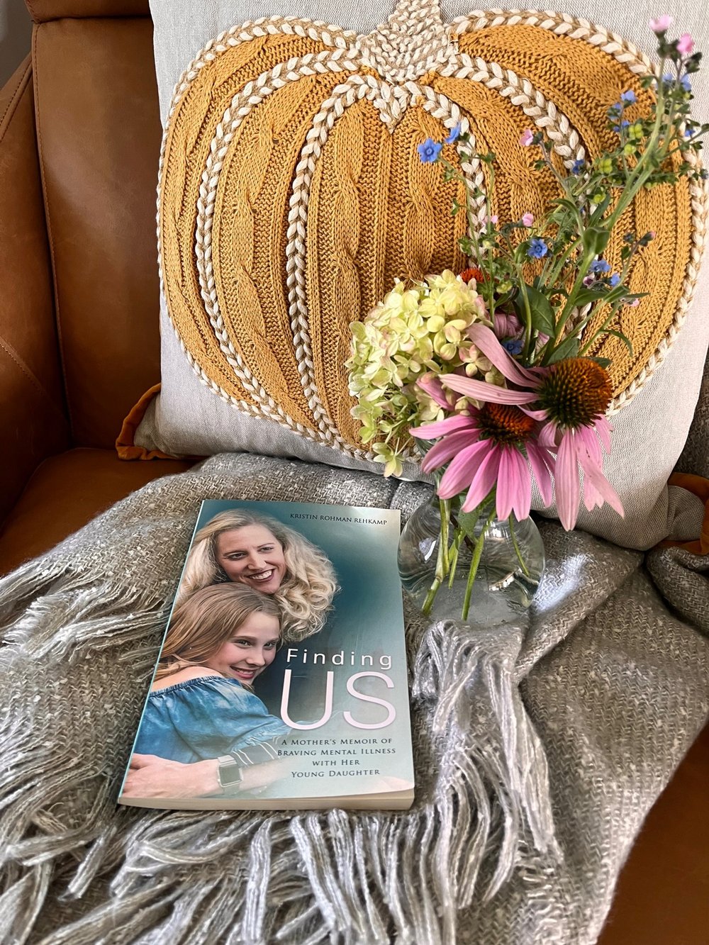 "Finding Us, A Mother's Memoir of Braving Mental Illness with Her Young Daughter" (Authored by Kristin Rohman Rehkamp)