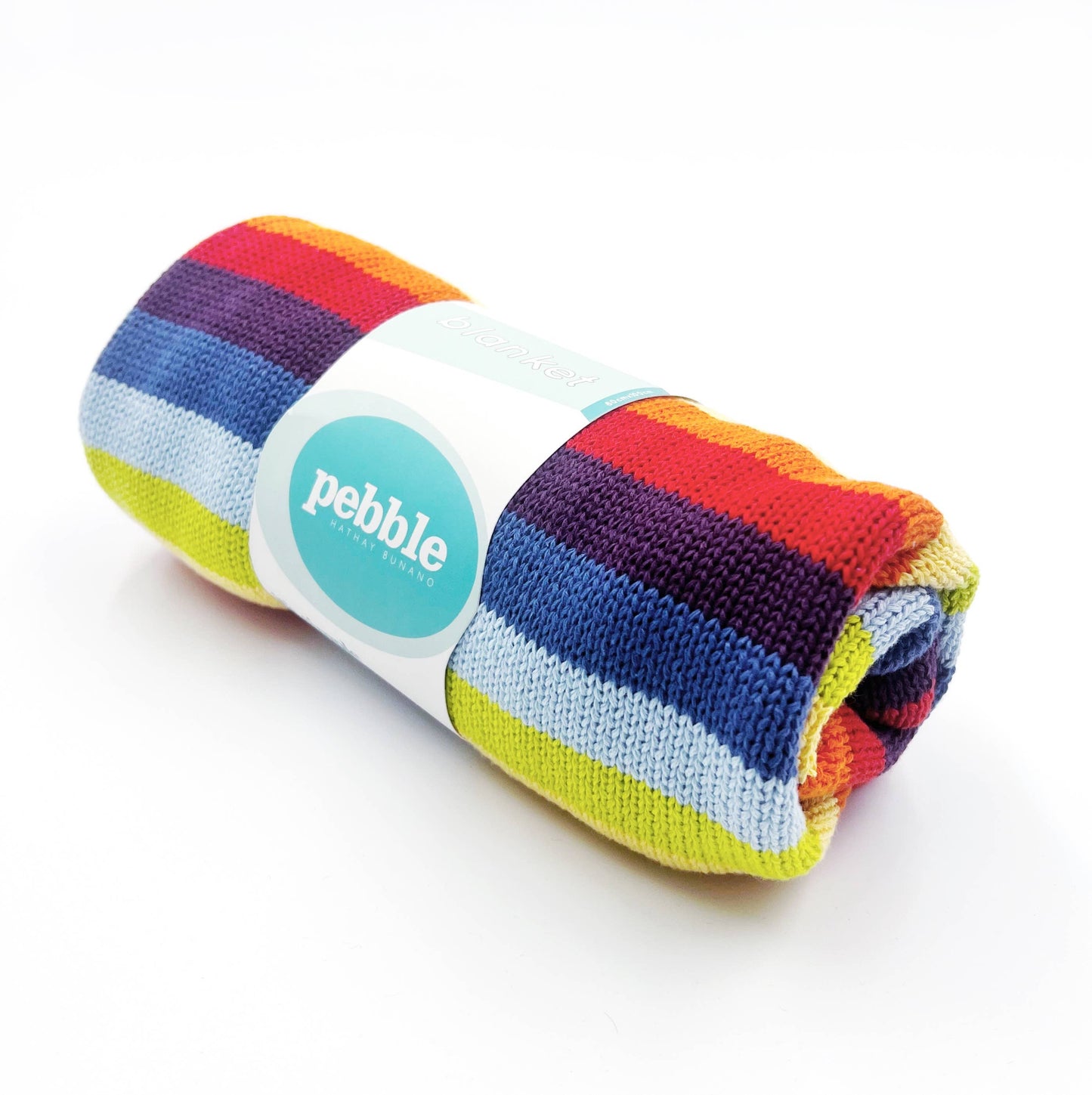 Handmade Baby Blanket - Rainbow