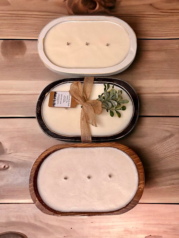 05/08/25 Three Wick Dough Bowl Candle Making Class with Burnt at Both Ends
