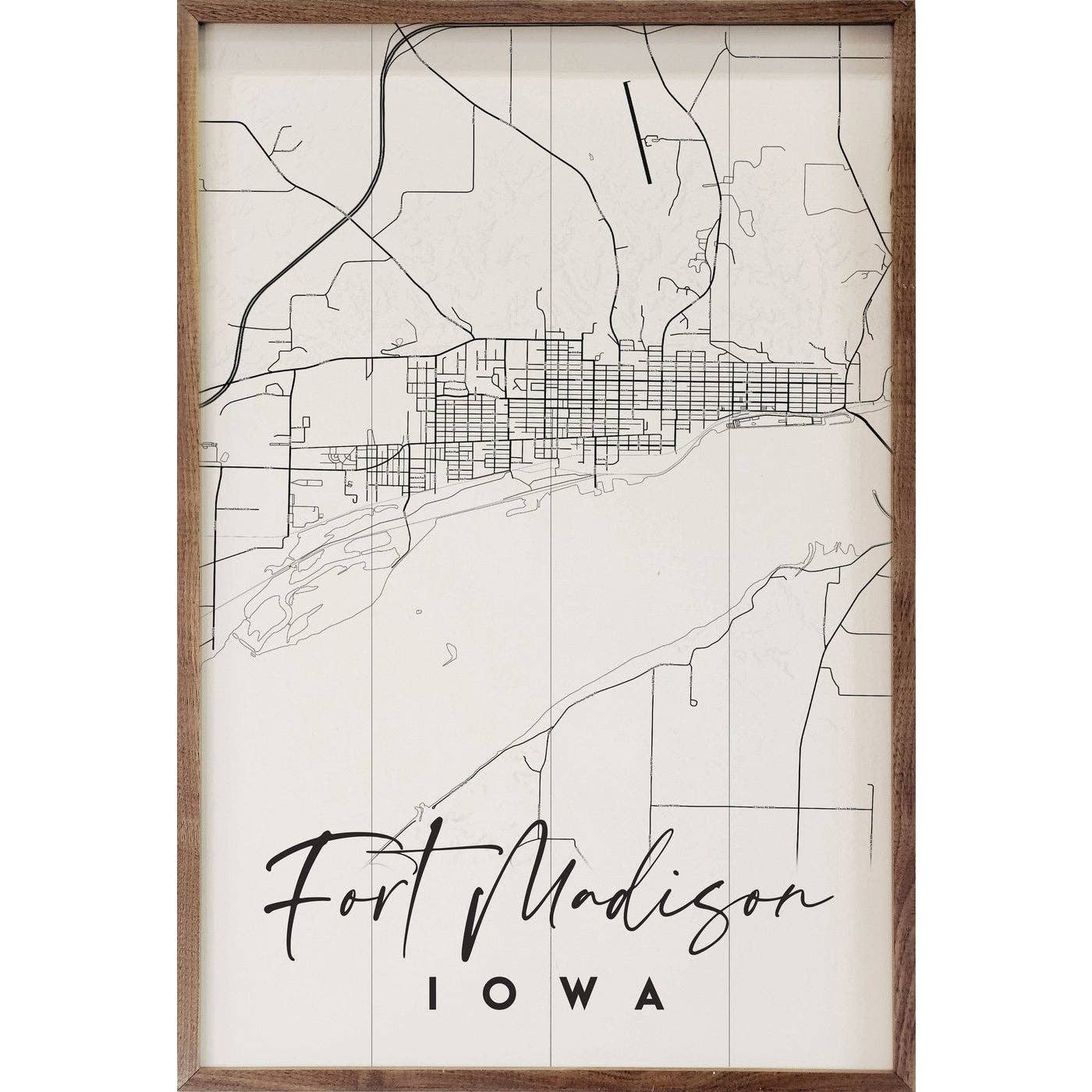 Lake Elmo, MN Coordinates Wall Art