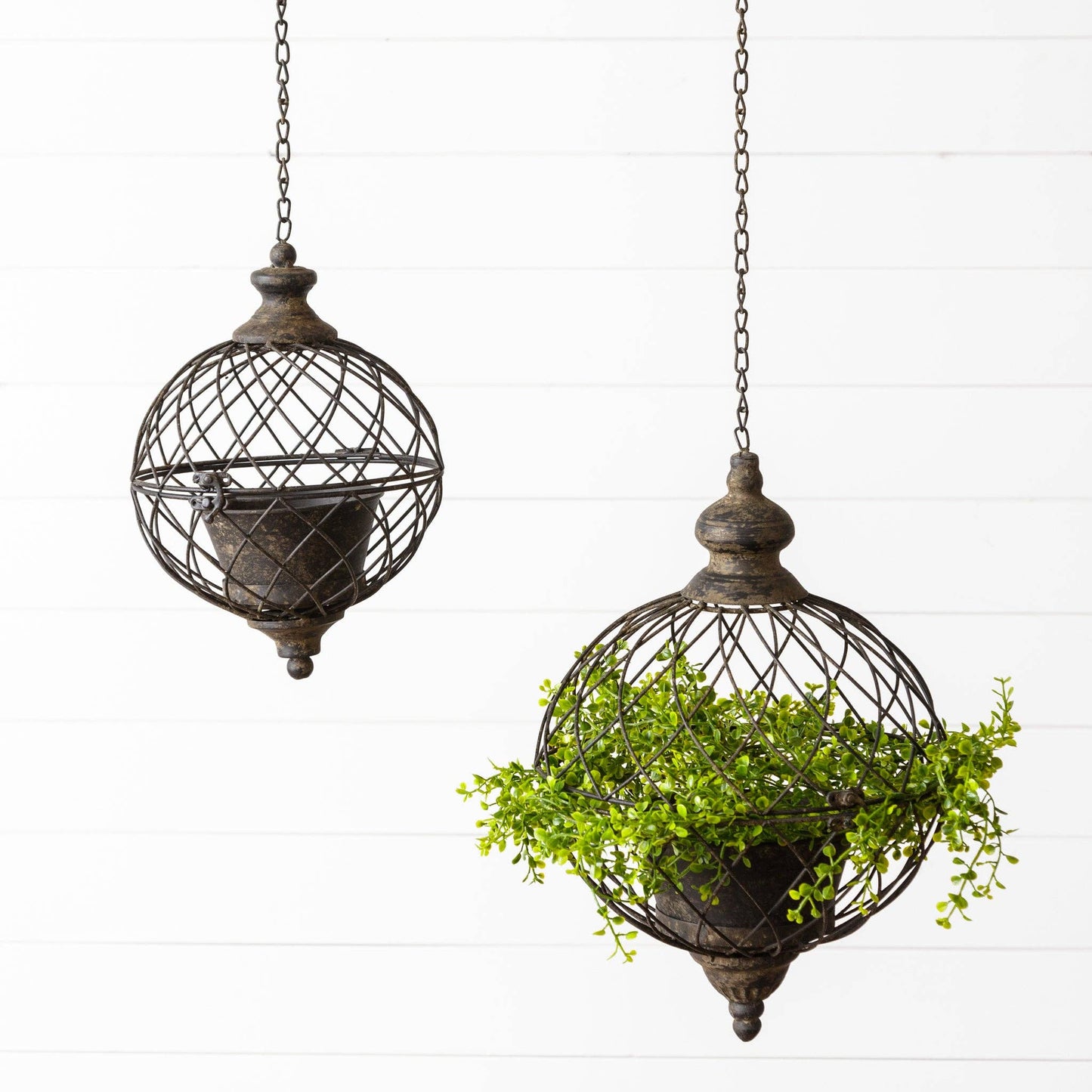 <For Store, Pick-Up, or Local Delivery Purchase Only> Sphere Hanging Planter