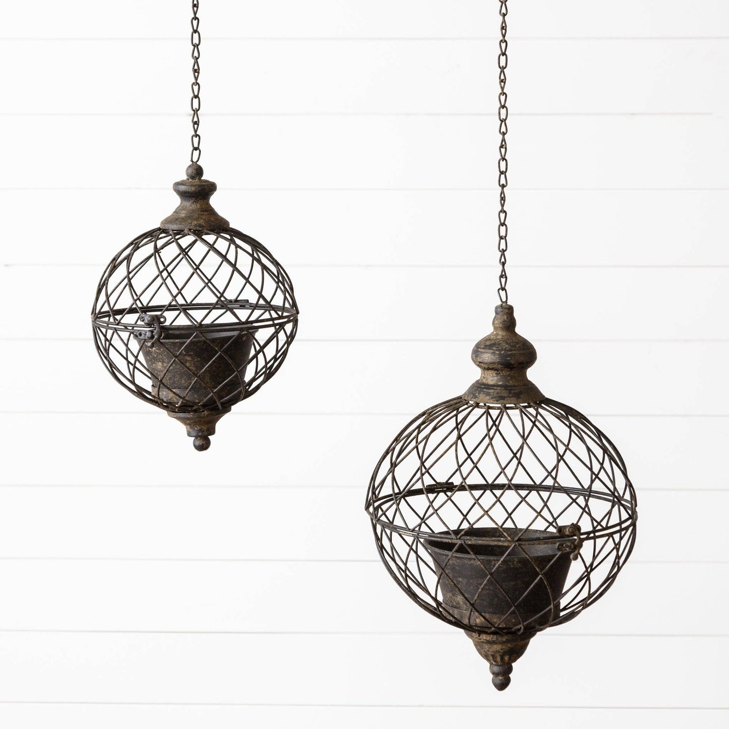 <For Store, Pick-Up, or Local Delivery Purchase Only> Sphere Hanging Planter