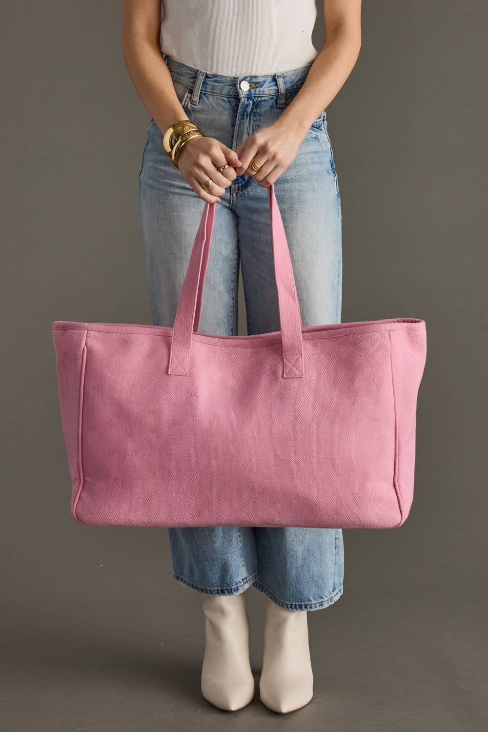 Pink & Red Ho Ho Ho Tote