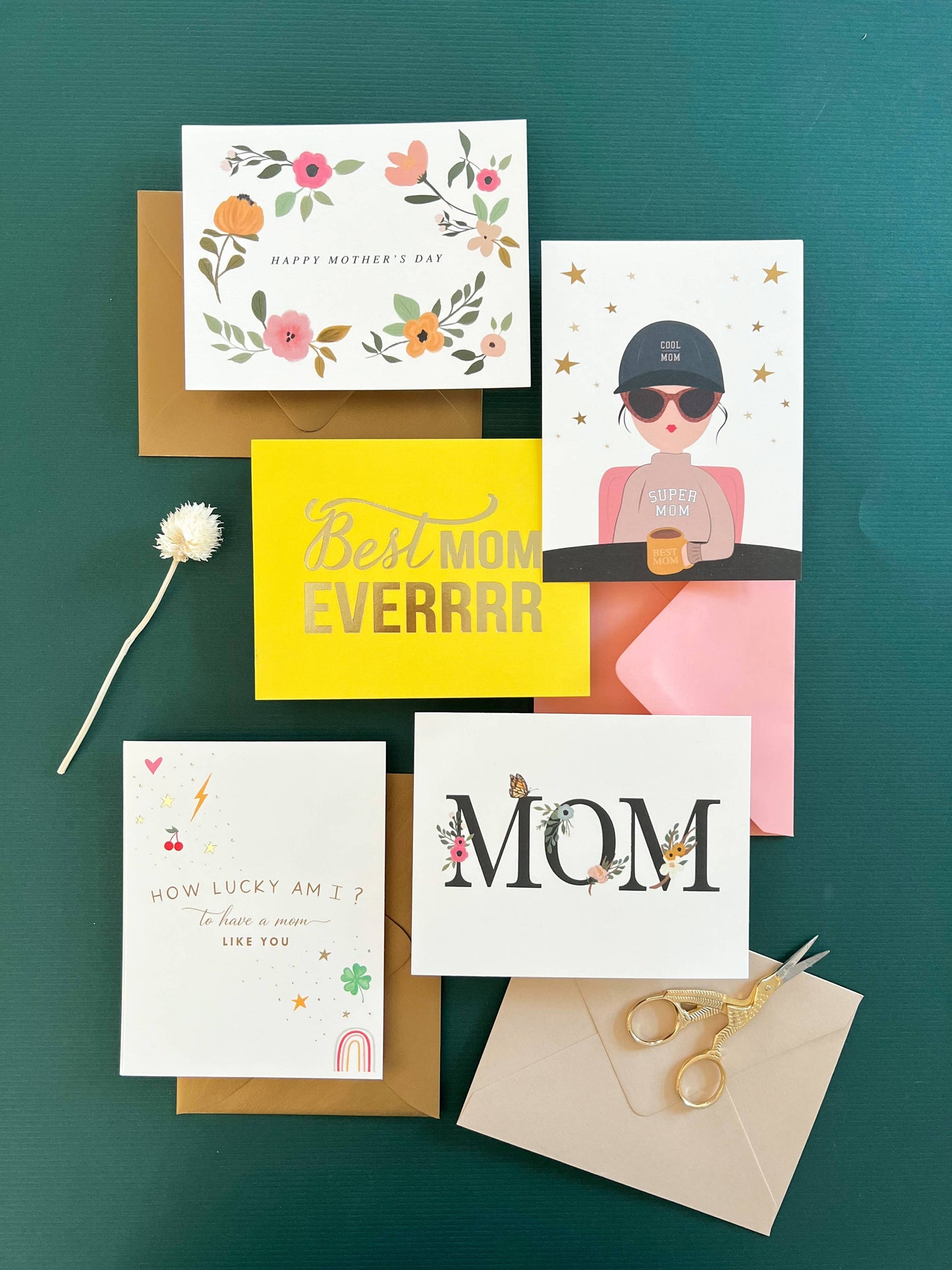 Mom Floral Mother's Day Greeting Card