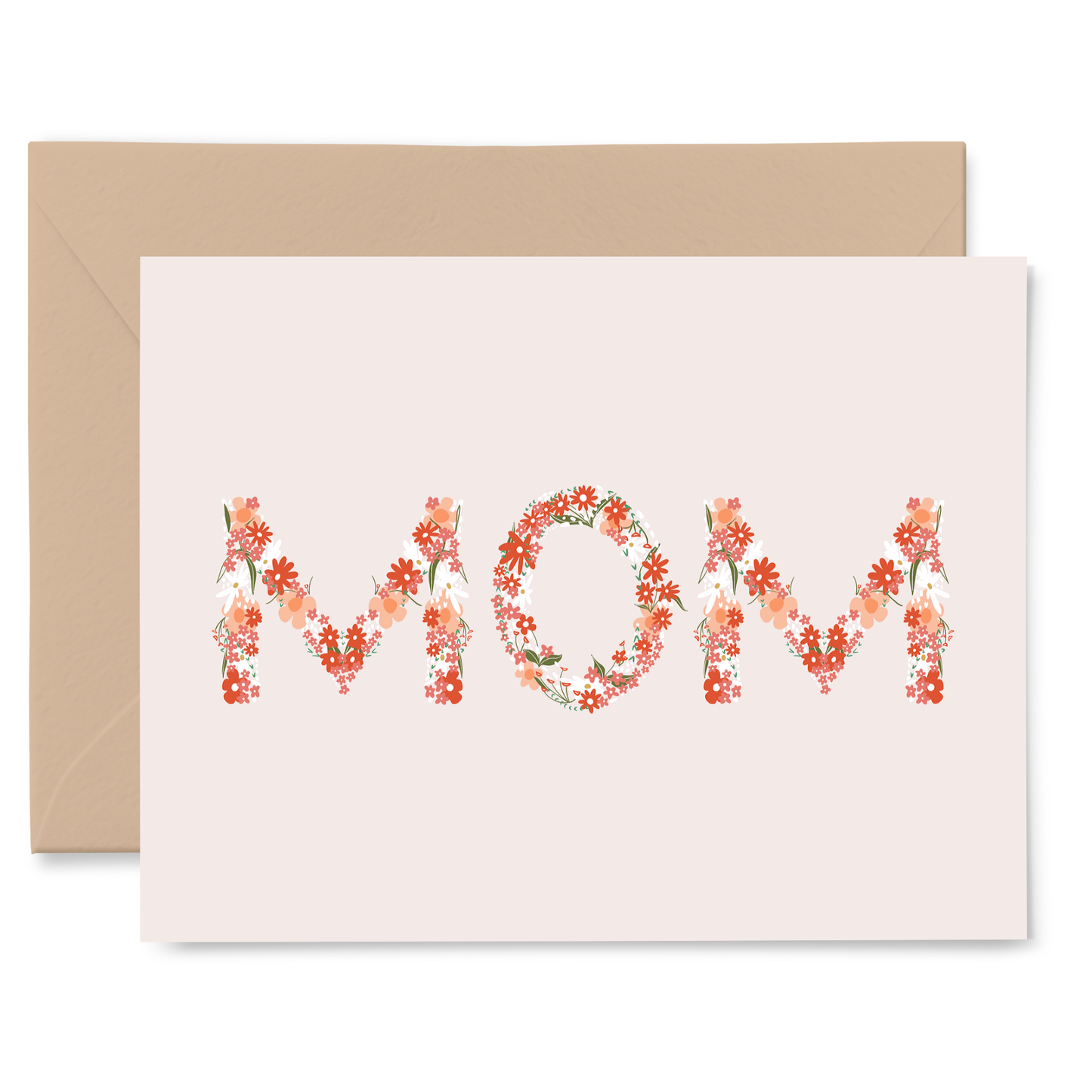 MOM Floral Mother's Day Card