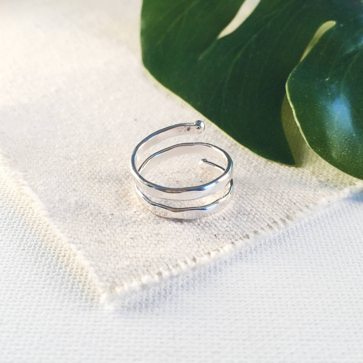 Double Wrap Ring - Silver