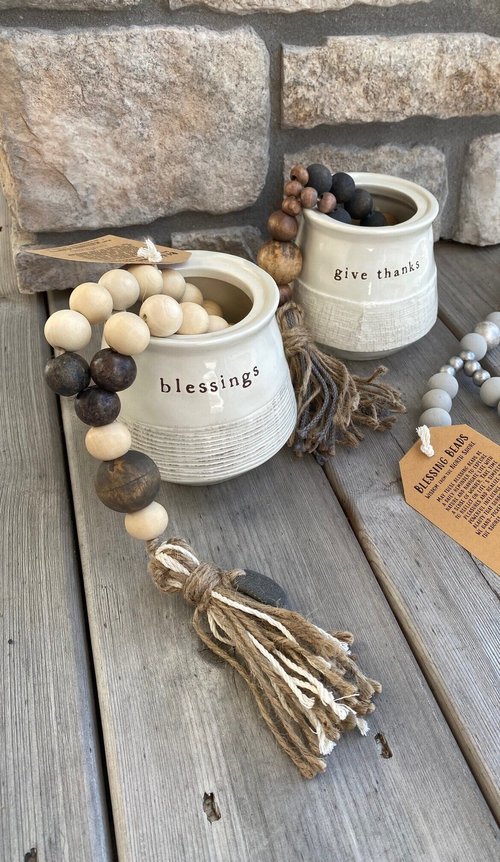 Blessing Beads - Wisdom from the North Shore (Canoe Paddle)
