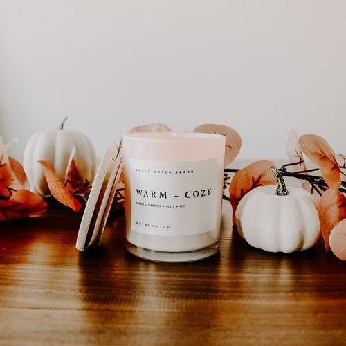 Warm & Cozy Soy Candle