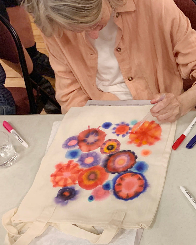 10/25/25 Watercolor Inspired Canvas Bags with HueRay Studios