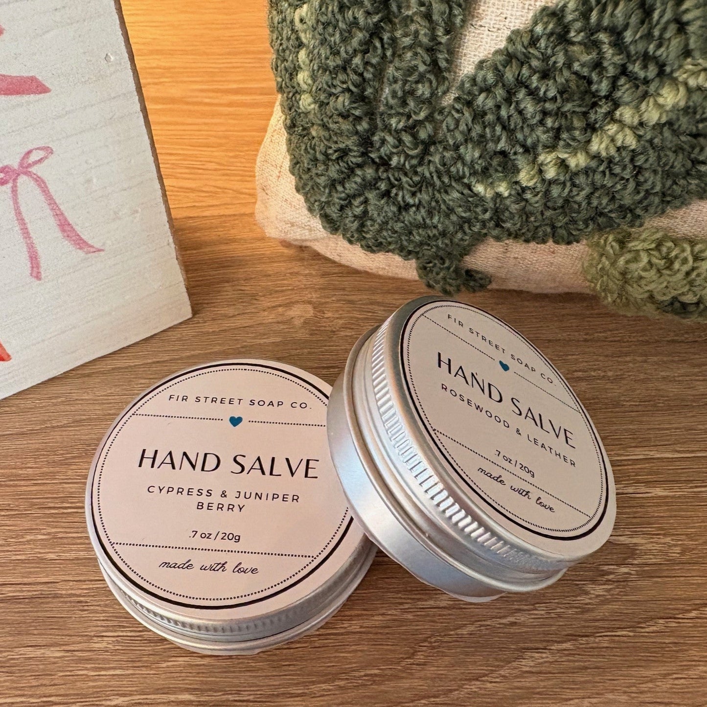 Hand Salve made with Natural Beeswax
