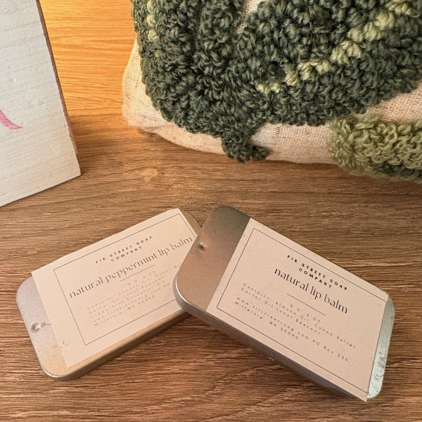 Natural Beeswax Lip Balm