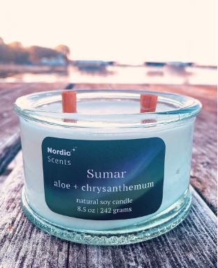 Sumar, Nordic Scents, Soy Candle