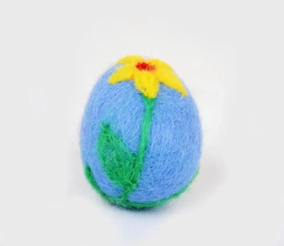 Felted Wool Eggs For Easter