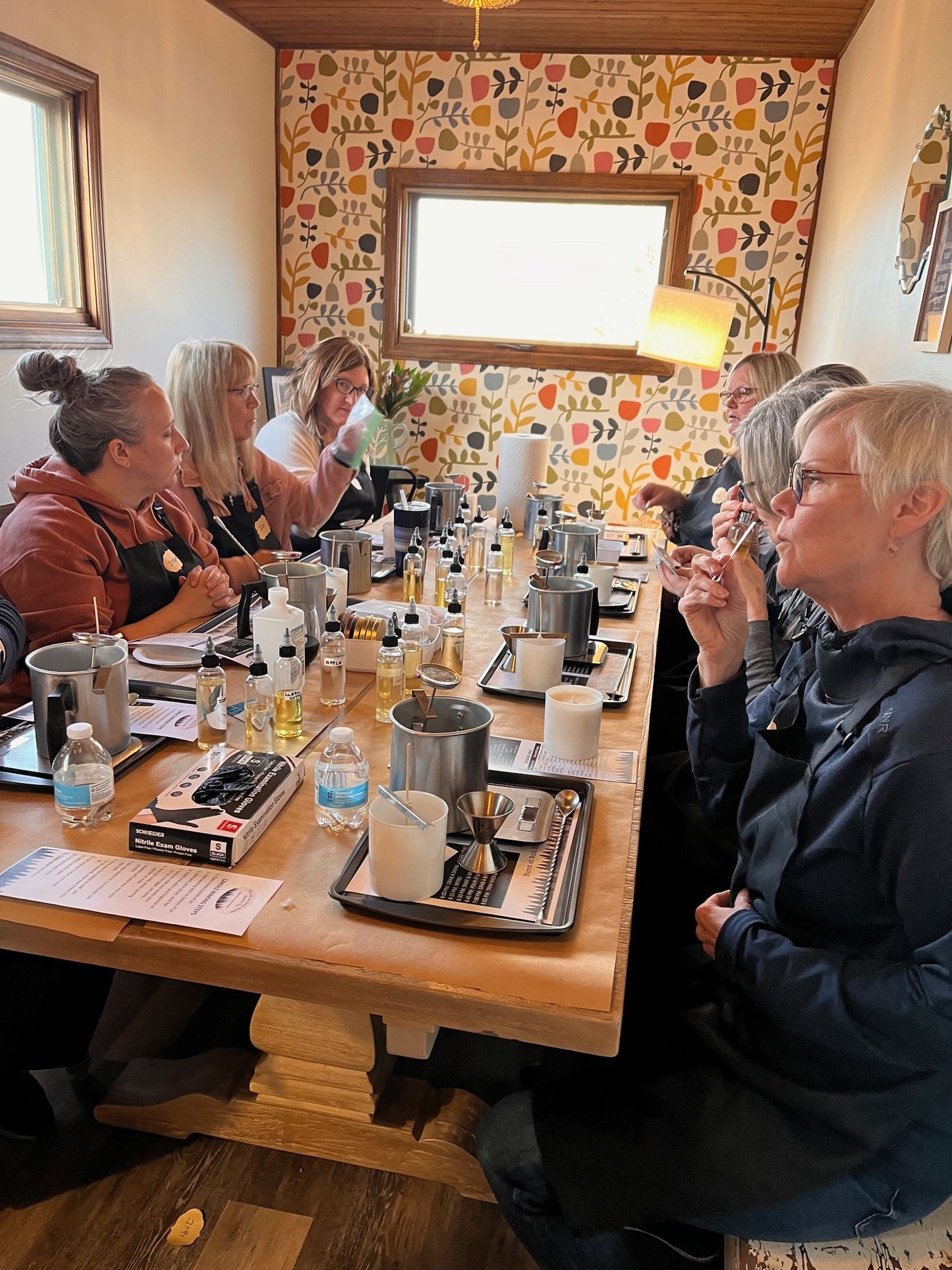 05/08/25 Three Wick Dough Bowl Candle Making Class with Burnt at Both Ends