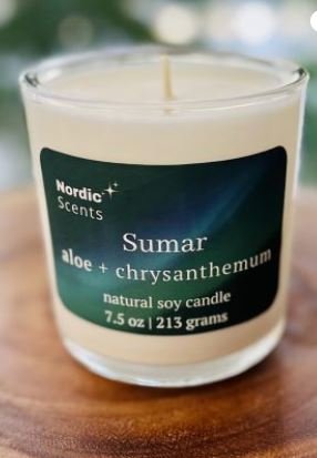 Sumar, Nordic Scents, Soy Candle