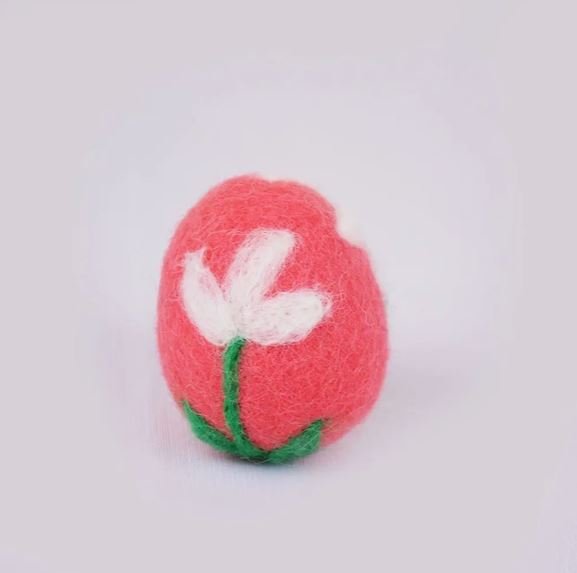Felted Wool Eggs For Easter