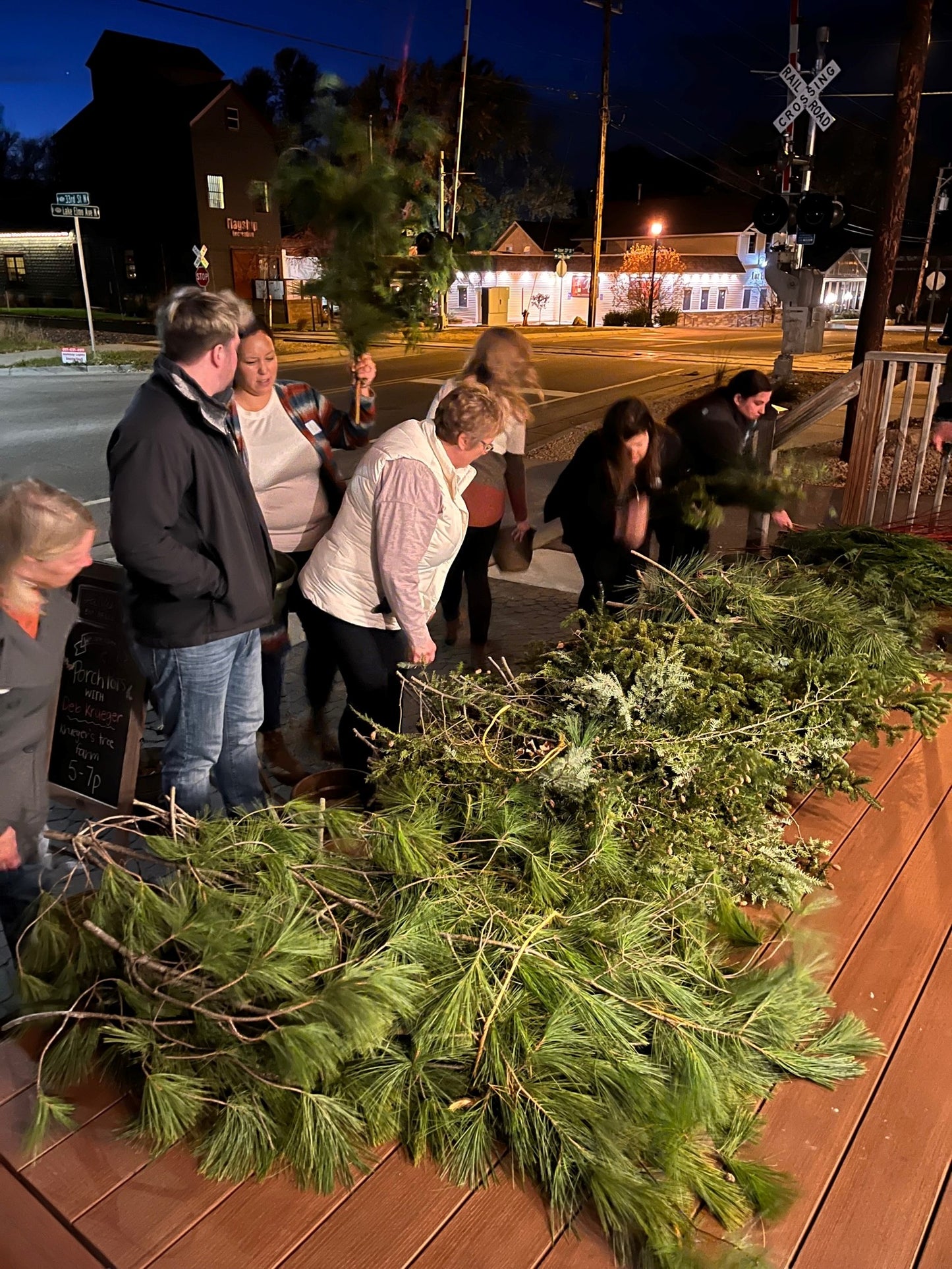 12/03/25 Holiday Snip and Sip with Petal & Stick