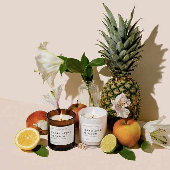 Fresh Apple Blossom Soy Candle