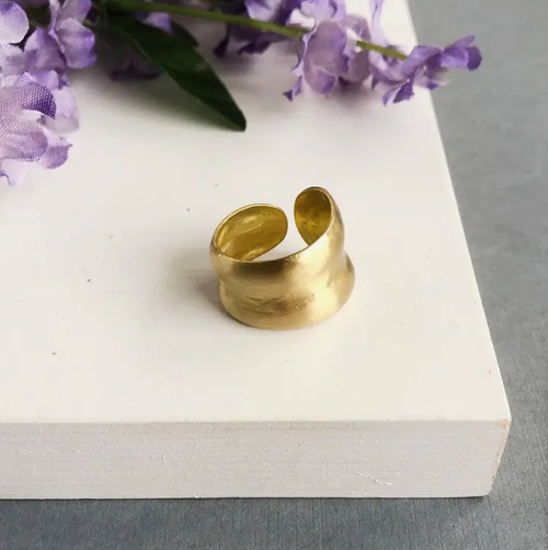 Sculptural Wrap Ring