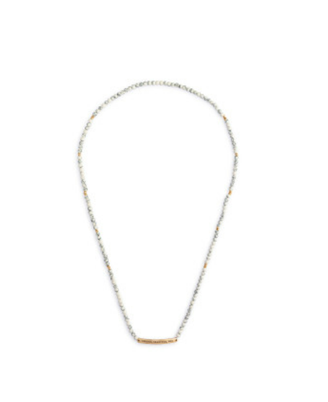 Strong, Beautiful, You Necklace/Bracelet - White Mix