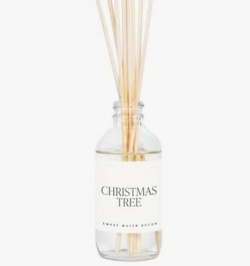 Christmas Tree Clear Reed Diffuser