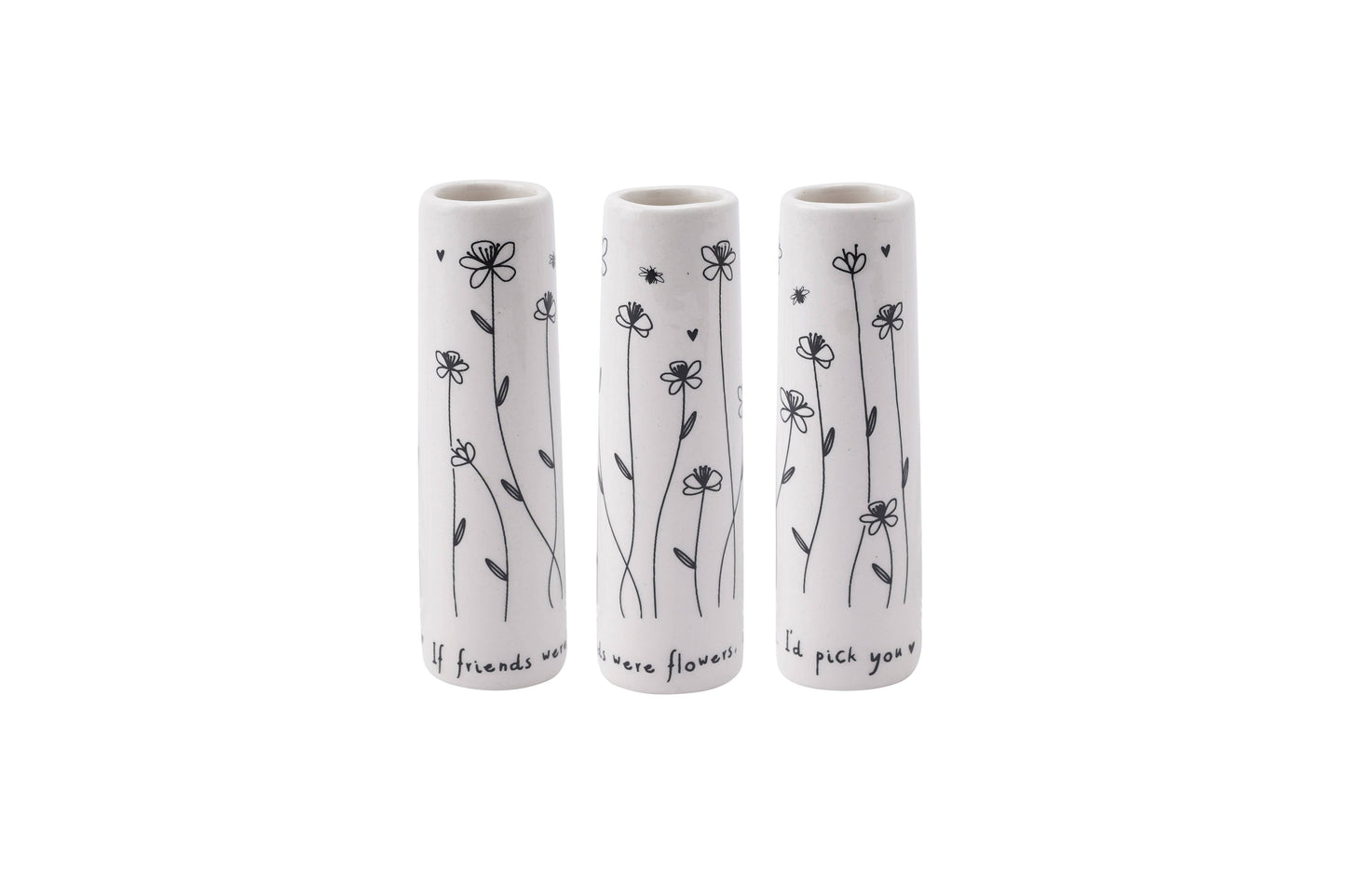 Send With Love 'If Friends Were Flowers...' Bud Vase