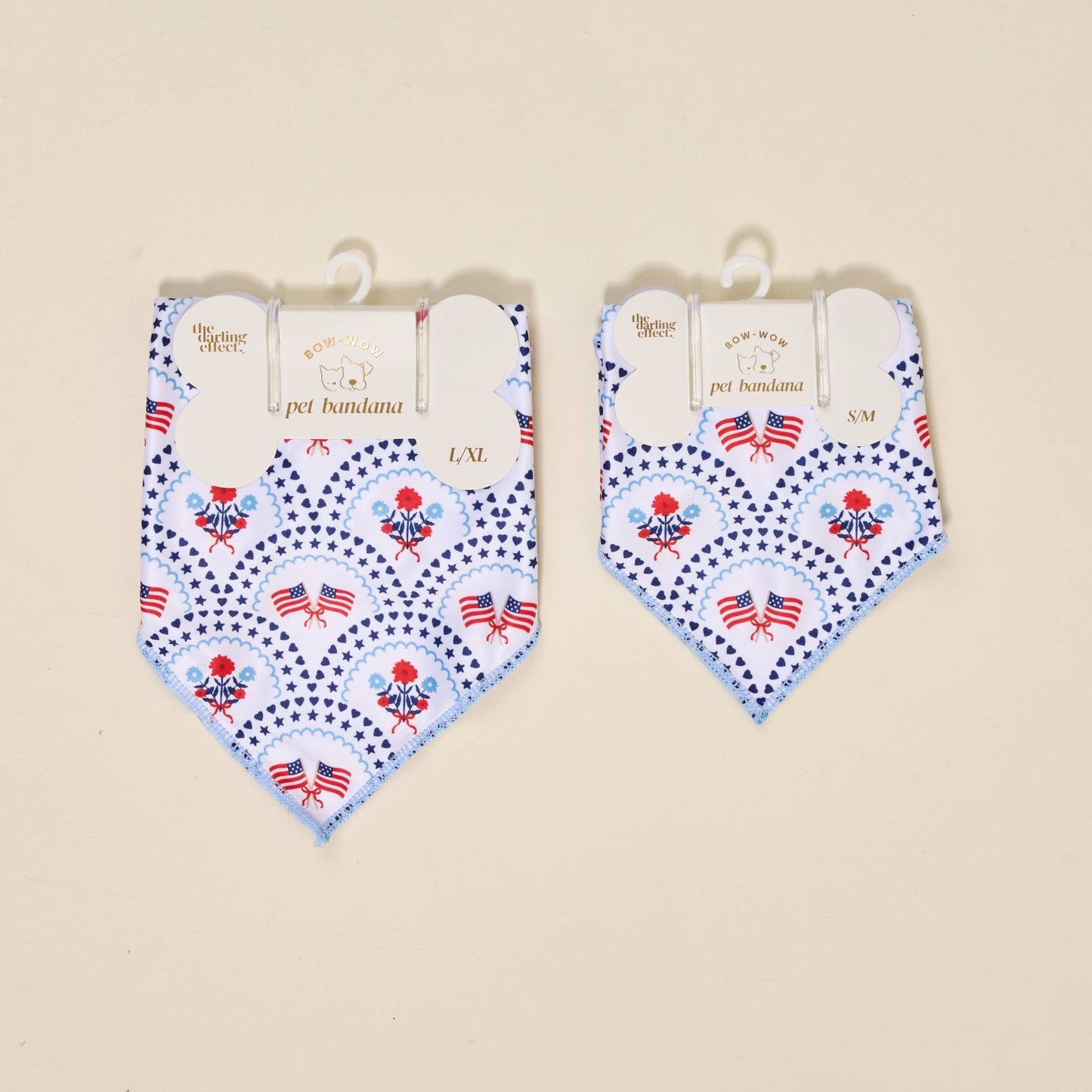 Bow - Wow Pet Bandana–All - American Darling - La Vie Est Belle