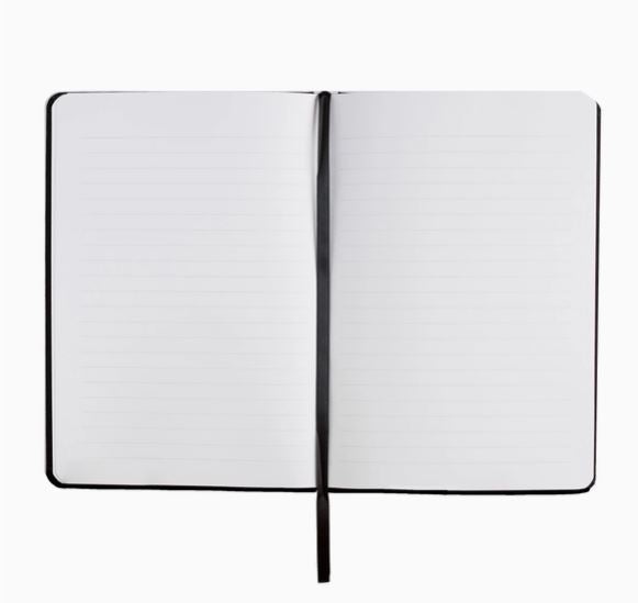 Dream Plan Do Navy and Rose Gold Fabric Journal - La Vie Est Belle