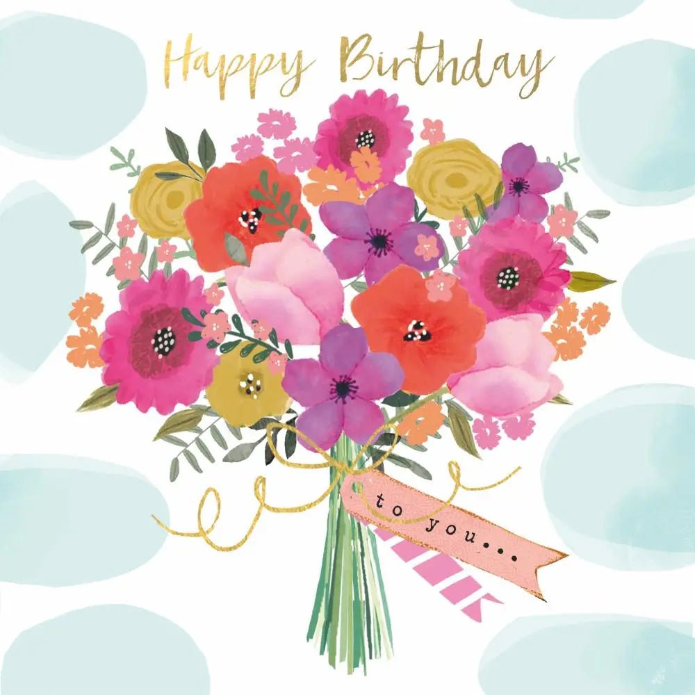 Happy Flowers Napkins - La Vie Est Belle