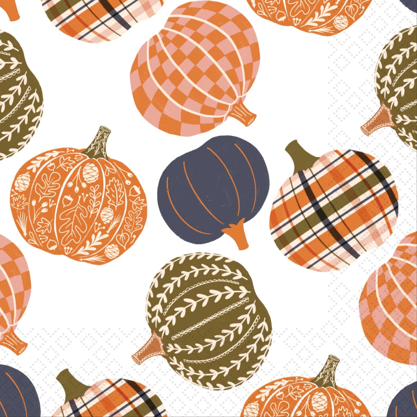 Harvest Hue Cocktail Napkins 20 ct Fall Autumn - La Vie Est Belle