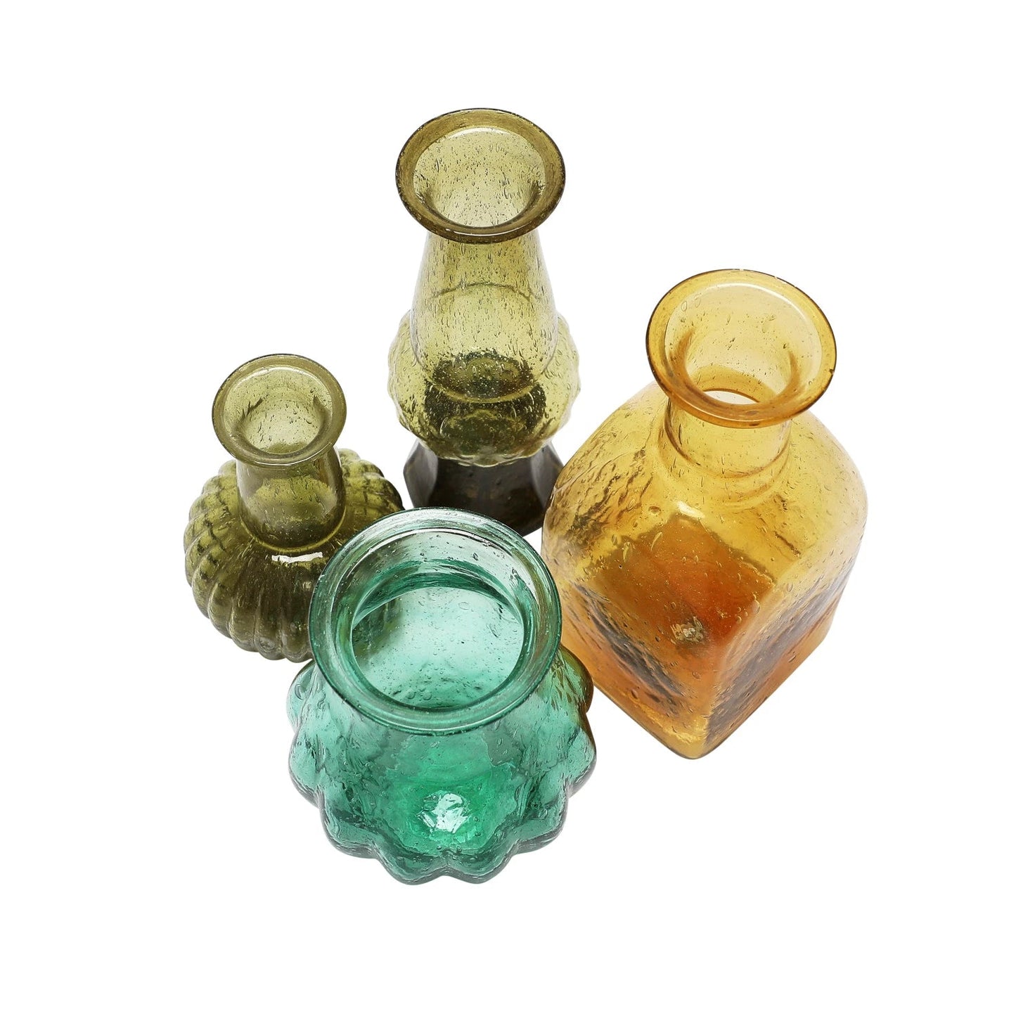 <In Store Purchase Only> Hand - Blown Glass Vases, 4 Styles - La Vie Est Belle