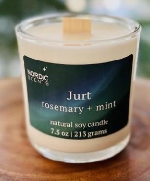 Jurt, Nordic Scents, Soy Candle - La Vie Est Belle