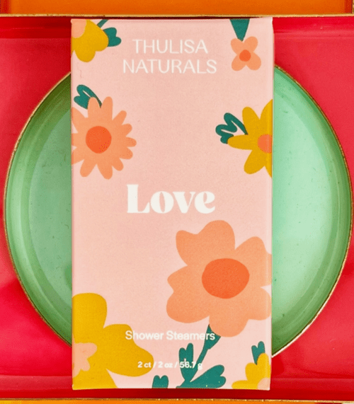 Love Shower Steamer, Rose, 2 Pack - La Vie Est Belle