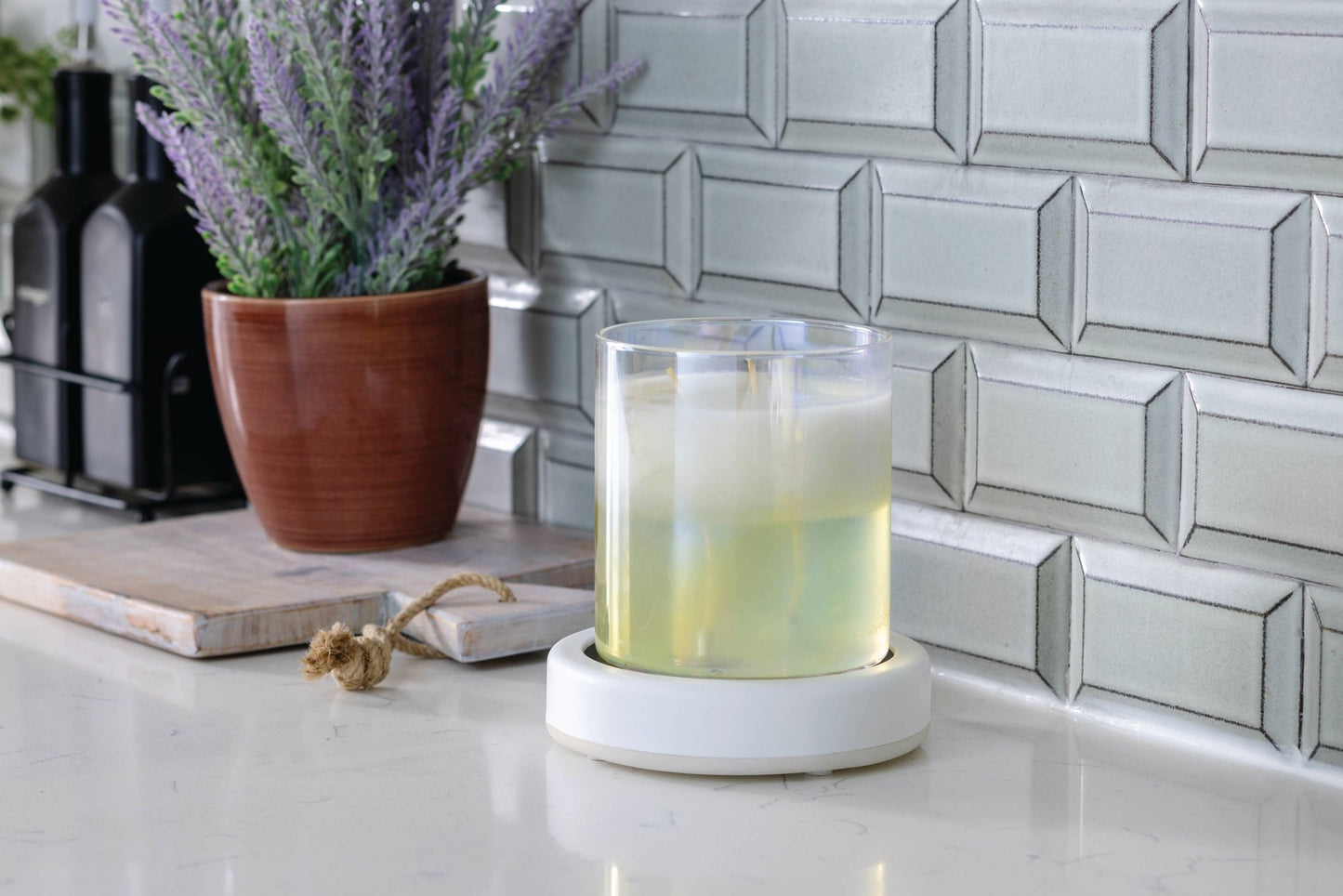 Timer Candle Plate Warmer - La Vie Est Belle