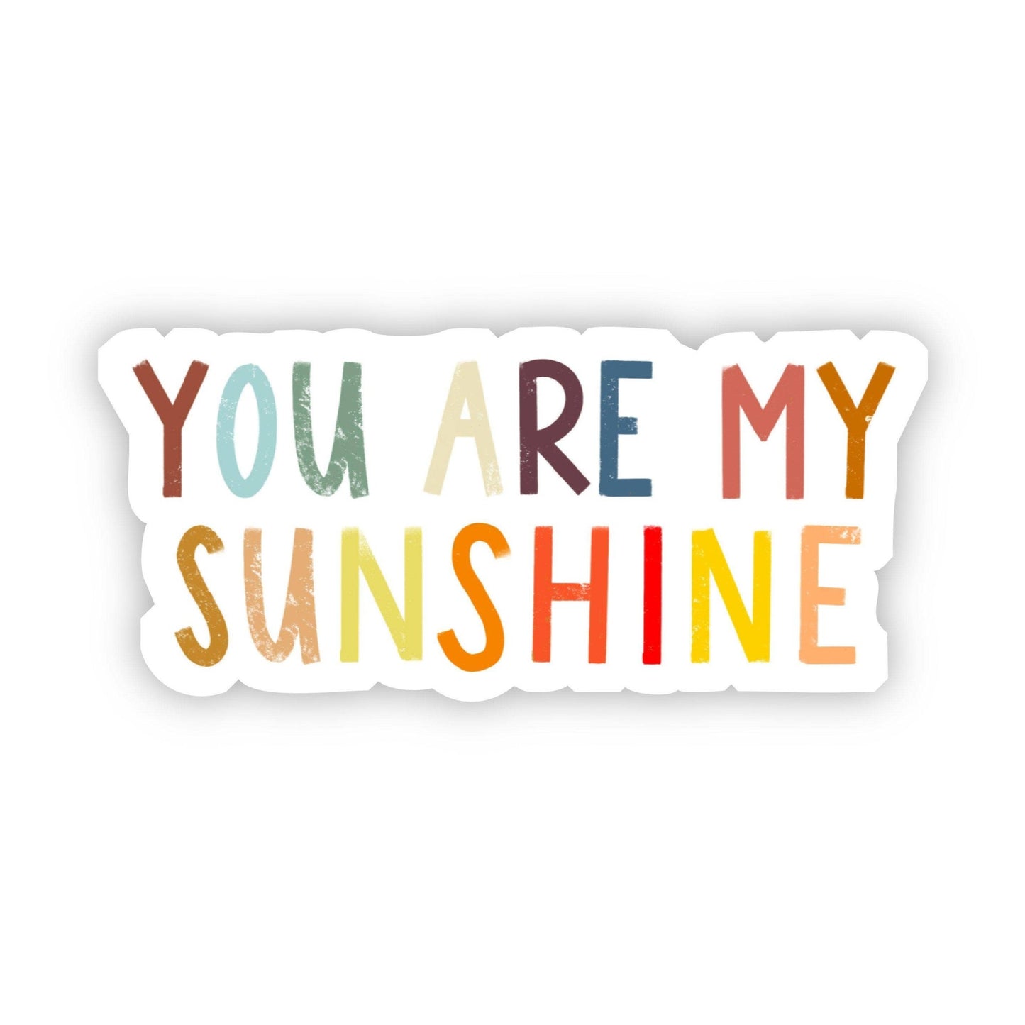 You Are My Sunshine Multicolor Sticker - La Vie Est Belle