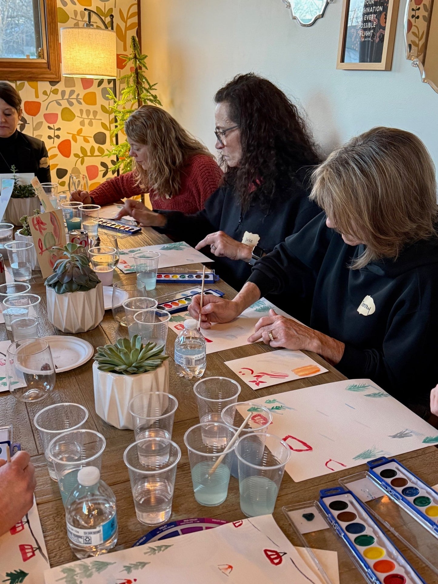 04/02/26 Spring Watercolor & Sip with De La Crem Studio - La Vie Est Belle