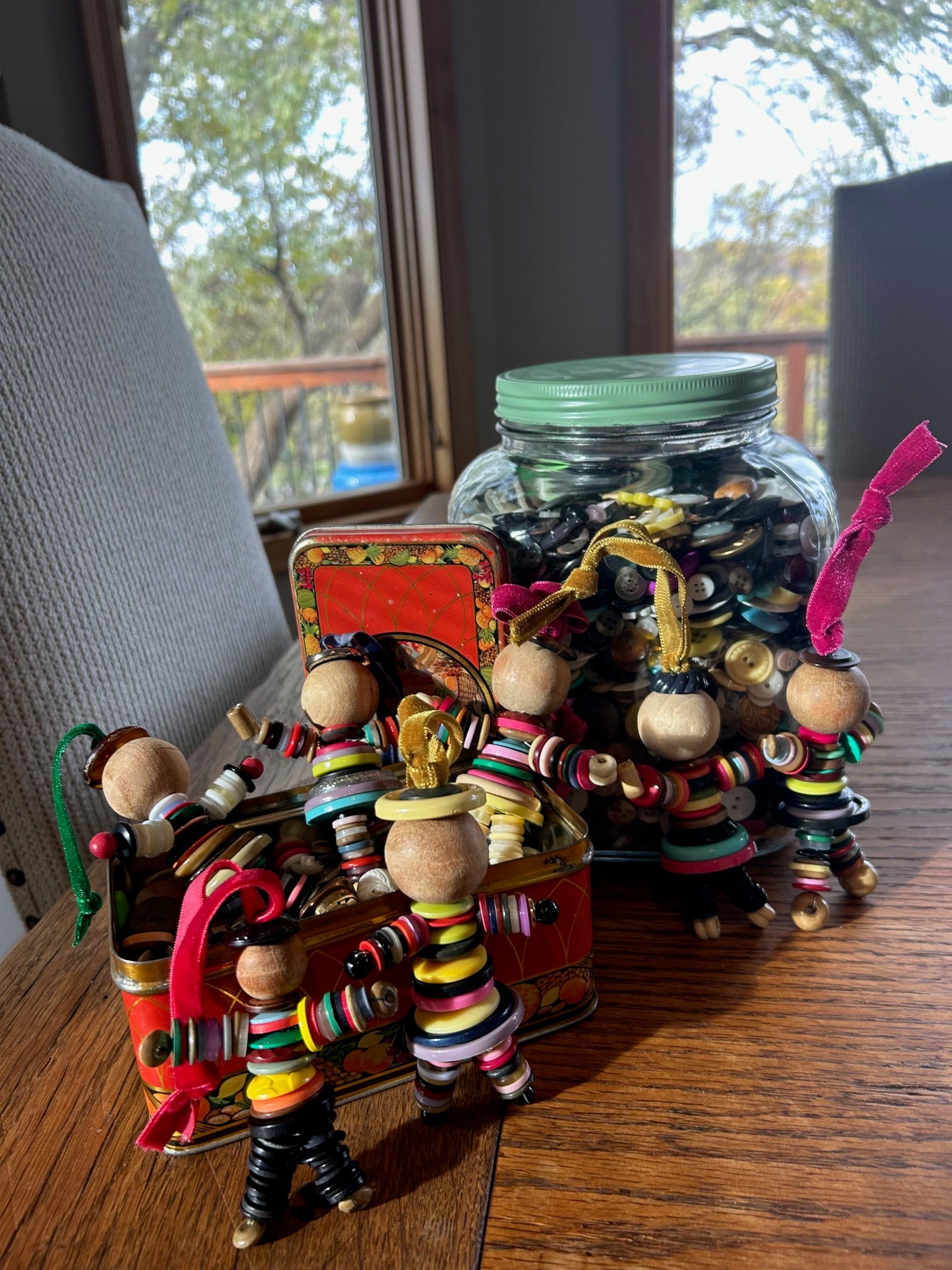 04/30/26 Button People Ornaments with Marlys Day - La Vie Est Belle