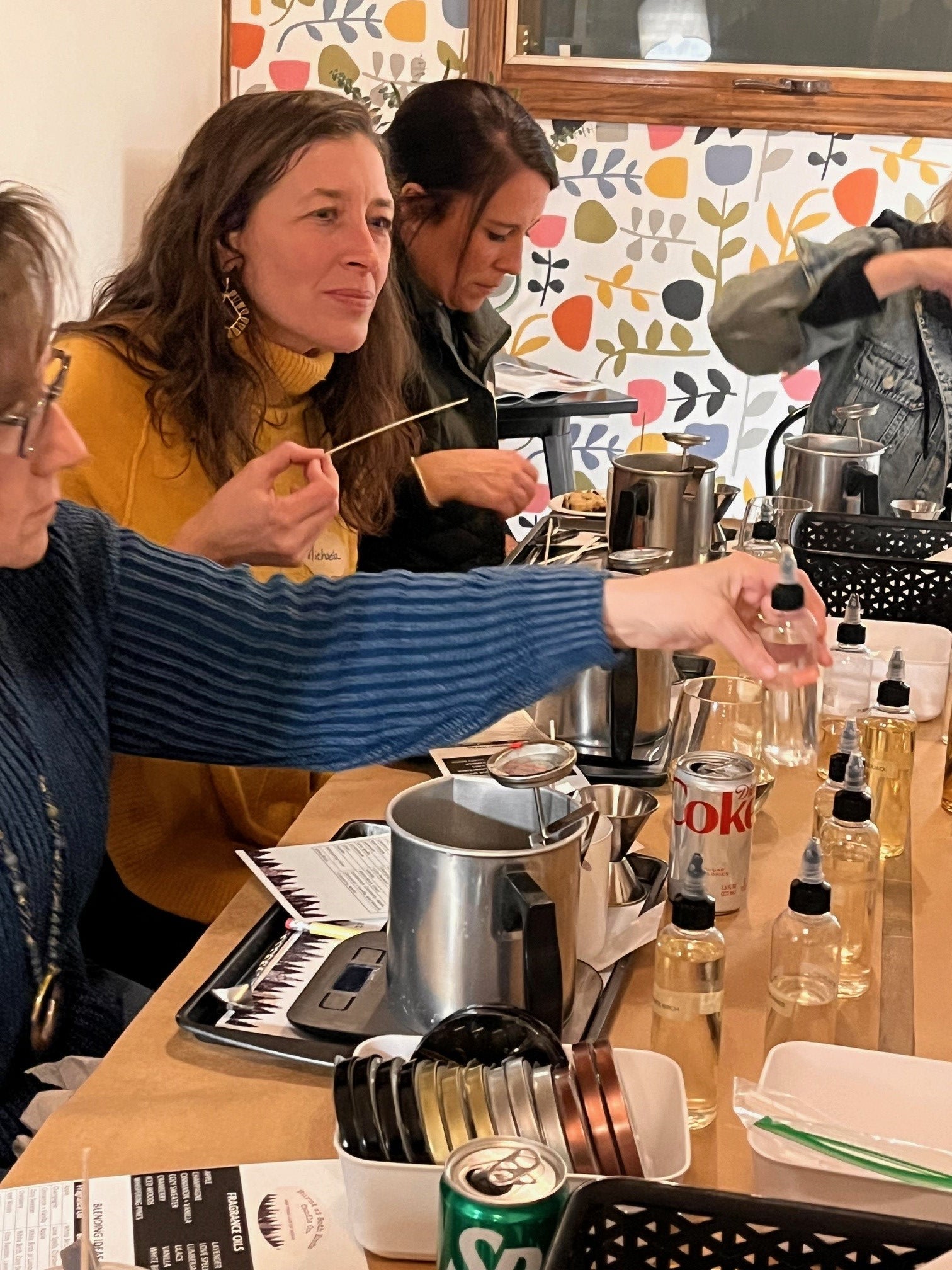 05/21/26 Spring Three Wick Dough Bowl Candle Making Class with Burnt at Both Ends - La Vie Est Belle