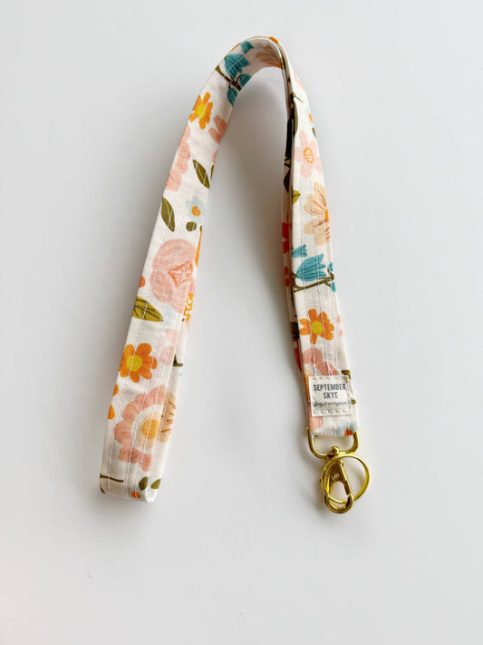 Western Floral Lanyard