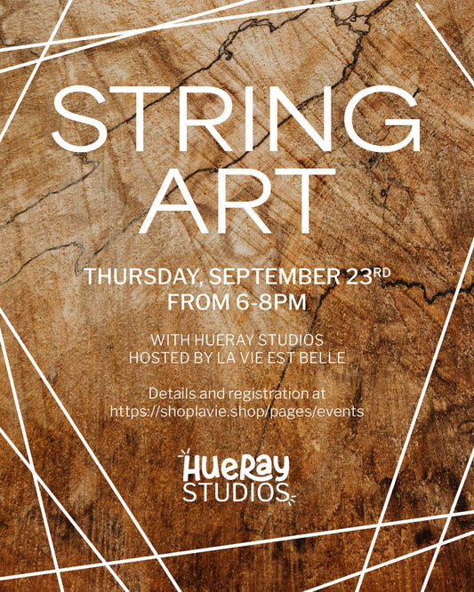 09/23/26 Fall String Art with HueRay Studios - La Vie Est Belle