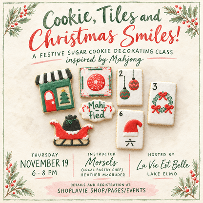 11/19/26 Cookies, Tiles & Christmas Smiles! - La Vie Est Belle