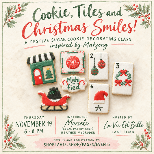 11/19/26 Cookies, Tiles & Christmas Smiles! - La Vie Est Belle