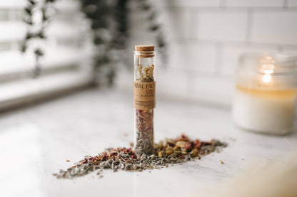 Herbal Facial Steam | Bath Tea with Dried Flowers and Herbs