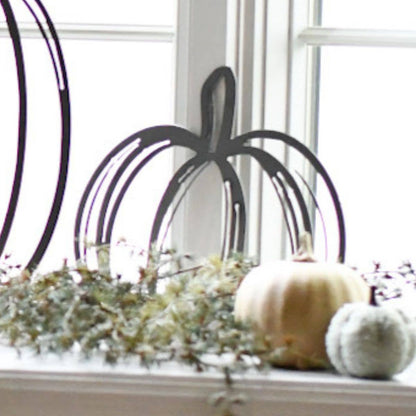 Pumpkin Steel Wall Decor