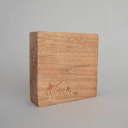 Personalized "Lake Elmo is My Happy Place" Decorative Wooden Block