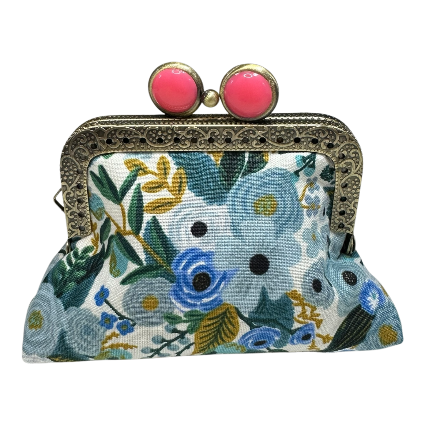 Kiki & Syds Mini Clutch Coin Purse - Blue Skies 