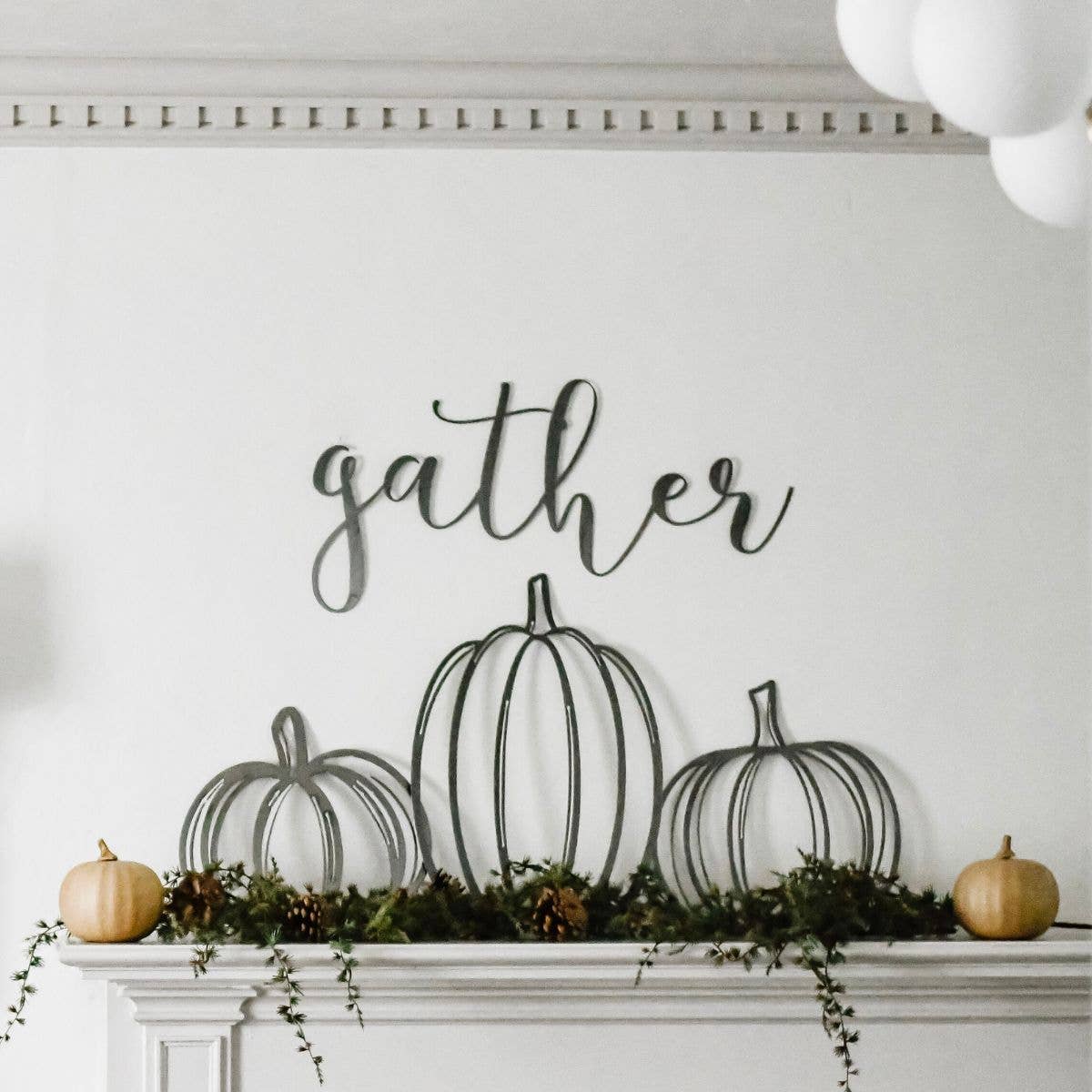 Pumpkin Steel Wall Decor